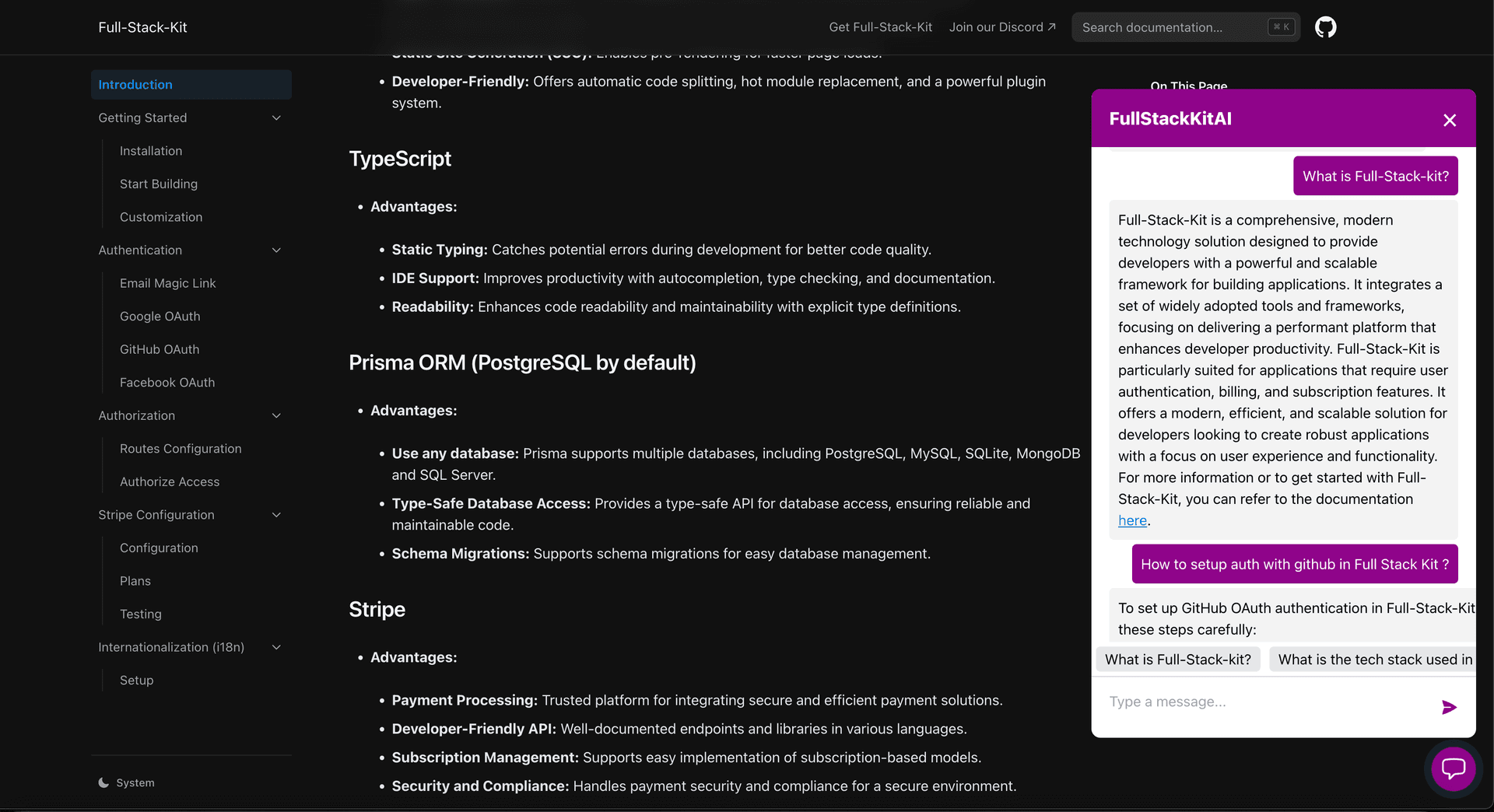 Full-Stack-Kit Announcements Management